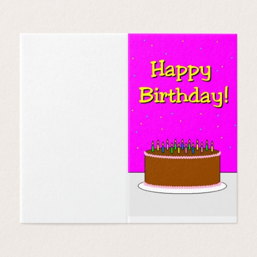 Birthday Burn (Außenseite Aufgefaltet)