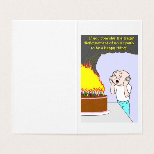 Birthday Burn (Innenseite Aufgefaltet)