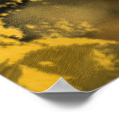 Birthday Butterfly Art Print Poster (Ecke)