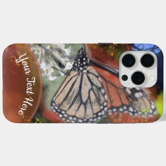 Birthday Butterfly Case-Mate iPhone Hülle (Rückseite (Horizontal))