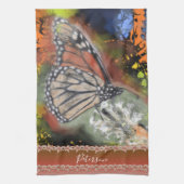 Birthday Butterfly Geschirrtuch (Vertikal)