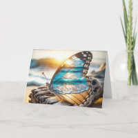 Birthday Butterfly mit Ocean Wings