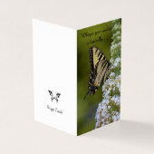 Birthday Butterfly wünscht (Vorderseite)