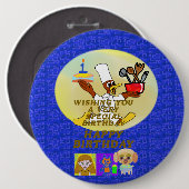 Birthday Button (Vorne & Hinten)