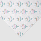 Birthday Cake Art Candles Celebration Seidenpapier (Detail)