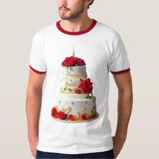Birthday Cake Art entwirft T - Shirt