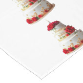 Birthday Cake Art entwirft T - Shirt Kurzer Tischläufer (Ecke)