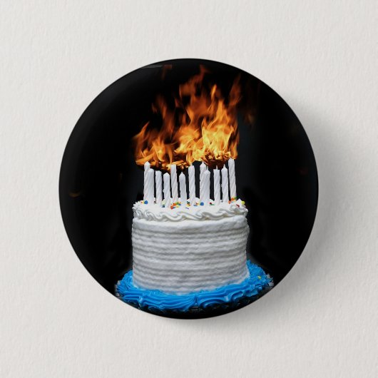 Birthday Cake Button (Vorderseite)