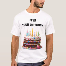 Birthday Cake Candles Custom Personalisiert Celebr T-Shirt