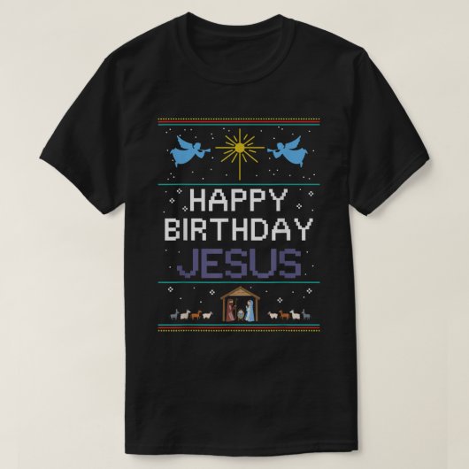 Birthday cake happy birthday jesus Christian Women T-Shirt (Design vorne)