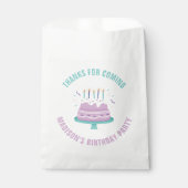 Birthday Cake Kindergeburtstag Party Geschenktütchen (Vorderseite)