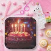 BIRTHDAY CAKE PAPPTELLER (Party)