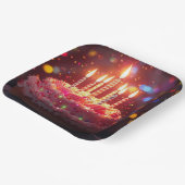 BIRTHDAY CAKE PAPPTELLER (Gewinkelt)