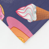 Birthday Cake Pastry Design Fleecedecke (Ecke)