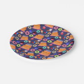 Birthday Cake Pastry Design Pappteller (Schrägansicht)