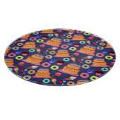 Birthday Cake Pastry Design Schneidebrett (Ecke)