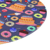 Birthday Cake Pastry Design Schneidebrett (Ecke)