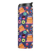 Birthday Cake Pastry Design Thermosbecher (Nach links gedreht)