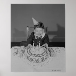 Birthday Cake Poster