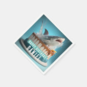 Birthday Cake zum Thema Hai Serviette (Ecke)