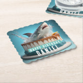 Birthday Cake zum Thema Hai Untersetzer (angewinkelt)