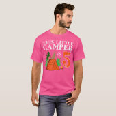 Birthday CampingThis Little Camper Is 5 T-Shirt (Vorne ganz)