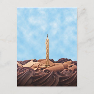 Birthday Candle Postkarte