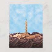 Birthday Candle Postkarte (Vorderseite)
