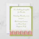 Birthday Candles Einladung (Vorderseite)