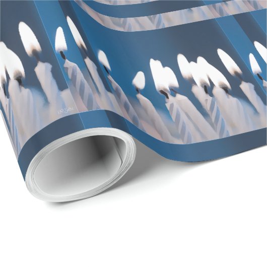 Birthday Candles Geschenkpapier (Rolleneckpunkt)