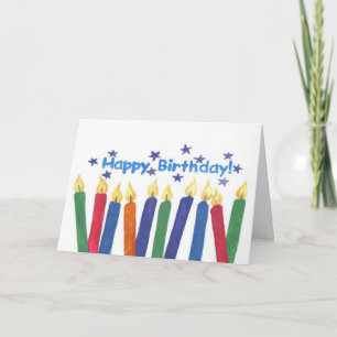 Birthday Candles Karte