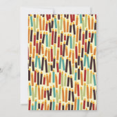 Birthday Candles - Red Einladung (Rückseite)