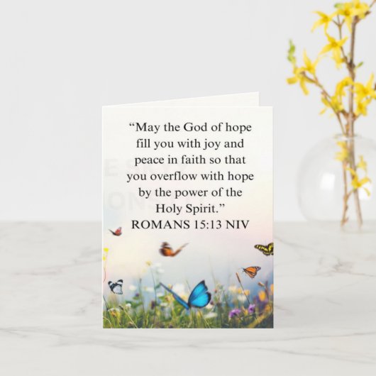 BIRTHDAY CARD 1 KARTE (Gelbe Blume)