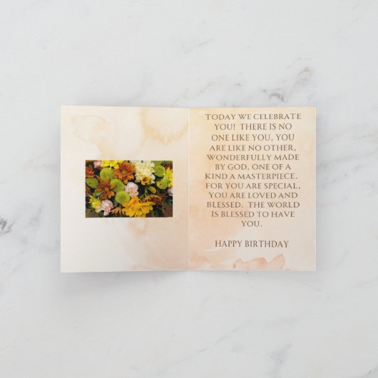 BIRTHDAY CARD 2 KARTE (Innenseite)