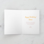 Birthday card 4 years karte (Innenseite)