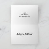 Birthday Card - Adelaide, Südaustralien Karte (Innenseite)