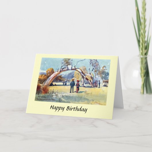 Birthday Card - Adelaide, Südaustralien Karte (Vorderseite)
