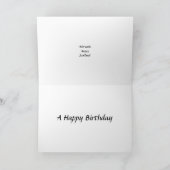 Birthday Card - Arbroath, Schottland Karte (Innenseite)