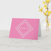 BIRTHDAY CARD ART&DESIGN STYLE KARTE (Gelbe Blume)