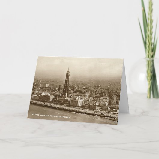 Birthday Card - Blackpool Tower Karte (Vorderseite)