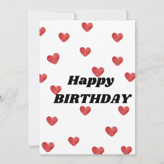 BIRTHDAY CARD EINLADUNG