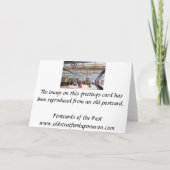 Birthday Card - Euston Station, London Karte (Rückseite)