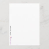 Birthday Card for Bird Lovers Begleitkarte (Rückseite)