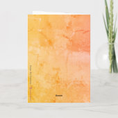 Birthday Card for Bird Lovers Karte (Rückseite)