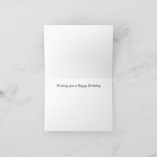 Birthday Card for Dad Dankeskarte (Innenseite)