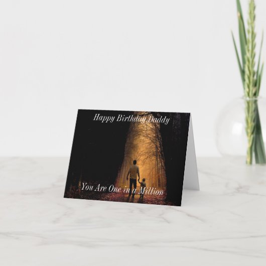 Birthday Card for Dad Dankeskarte (Vorderseite)