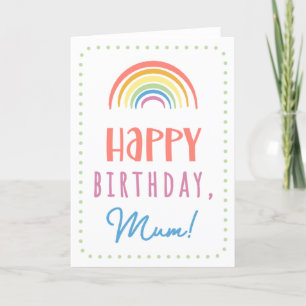 Birthday Card for Mum Karte