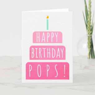 Birthday Card for Pops Karte