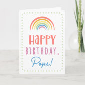 Birthday Card for Pops Karte (Vorderseite)