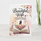 Birthday Card for Wife Karte (Vorderseite)